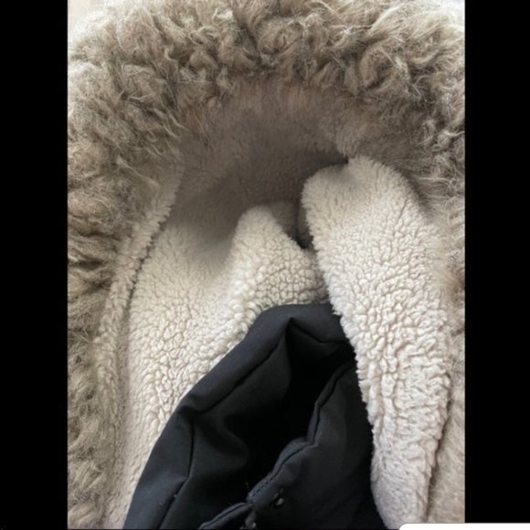 LRL Down & Feathers midi puffer coat 3/4 Length small cosmetic flaws exc coa - Picture 4 of 9